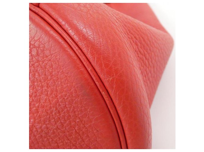 Hermès Borsa a Spalla Hermes Majoire GM 044729CK Rosso - vista 3