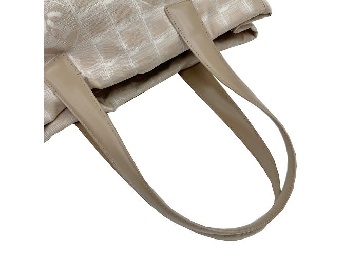 Borsa tote della nuova linea di viaggio Chanel Beige - vista 10