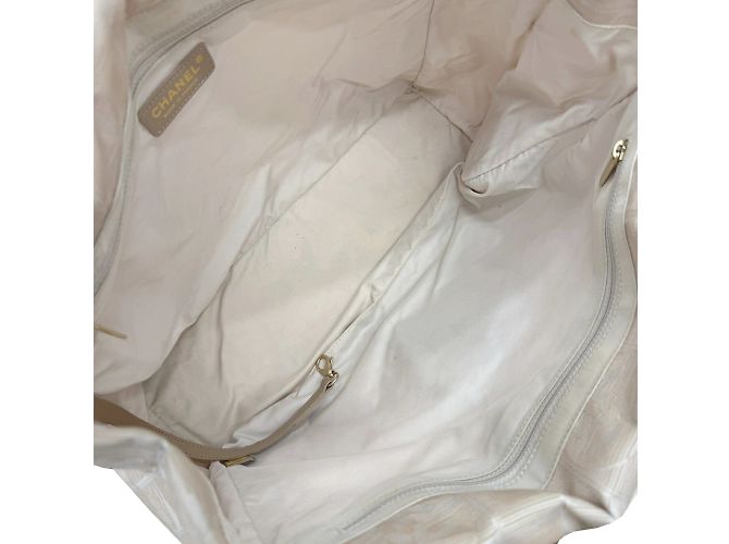 Borsa tote della nuova linea di viaggio Chanel Beige - vista 12