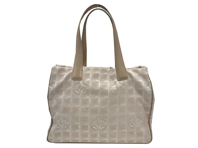 Borsa tote della nuova linea di viaggio Chanel Beige - vista 2