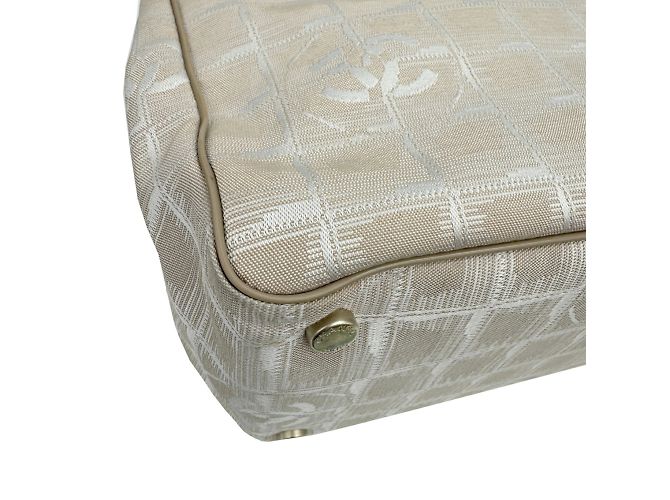 Borsa tote della nuova linea di viaggio Chanel Beige - vista 6