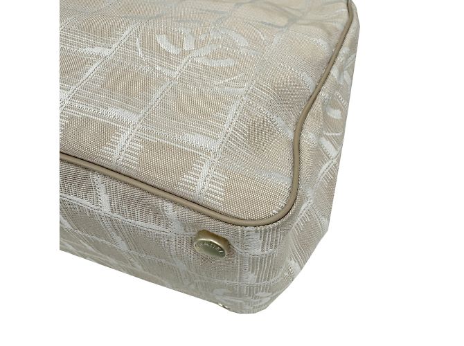 Borsa tote della nuova linea di viaggio Chanel Beige - vista 7