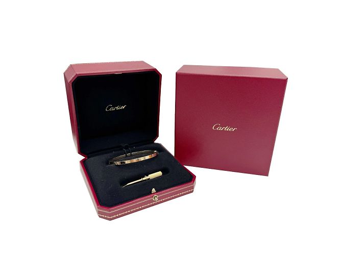 Bracciale Love Cartier in oro giallo 18K - vista 6