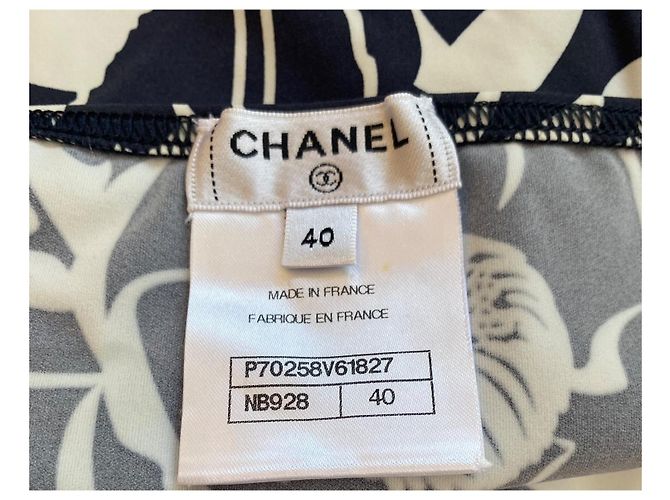 Chanel 2021 Coco Beach Badeanzug Schwarz Weiß Einteiler FR 40 - Ansicht 7