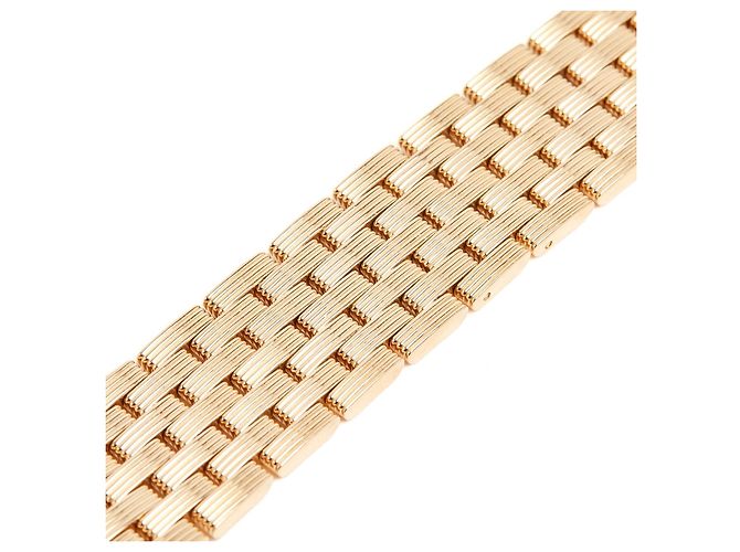 Reloj Boucheron Reflets Gran Modelo Cuarzo Diamantes Oro Amarillo - vista 8