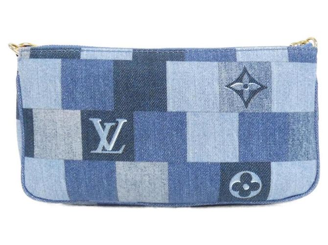 Louis Vuitton Multi Pochette Accessori Blu - vista 2