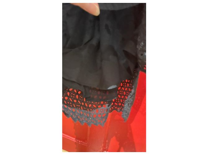 Mono corto Isabel Marant Etoile Tadeo negro de algodón - vista 5