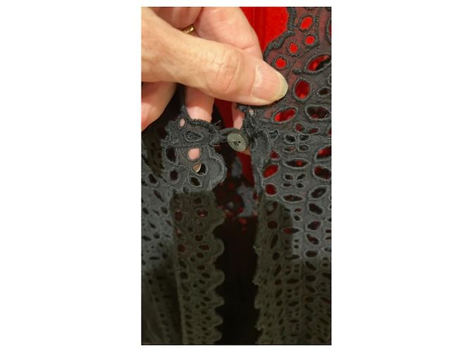 Mono corto Isabel Marant Etoile Tadeo negro de algodón - vista 9