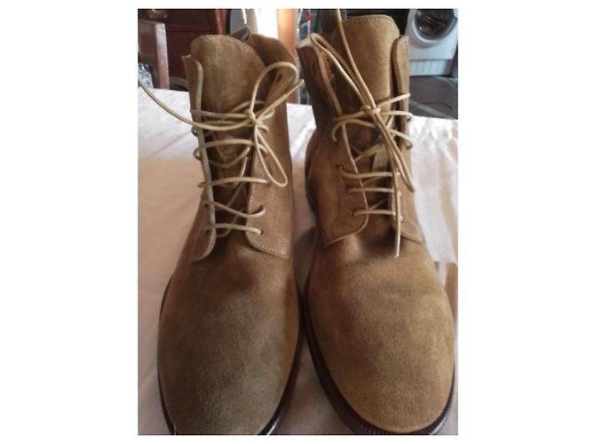 Autre Marque Velasca Wildleder Stiefeletten Sand Größe 43 - Ansicht 2