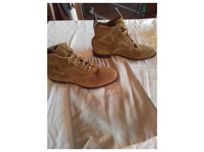 Autre Marque Velasca Wildleder Stiefeletten Sand Größe 43 - Ansicht 7
