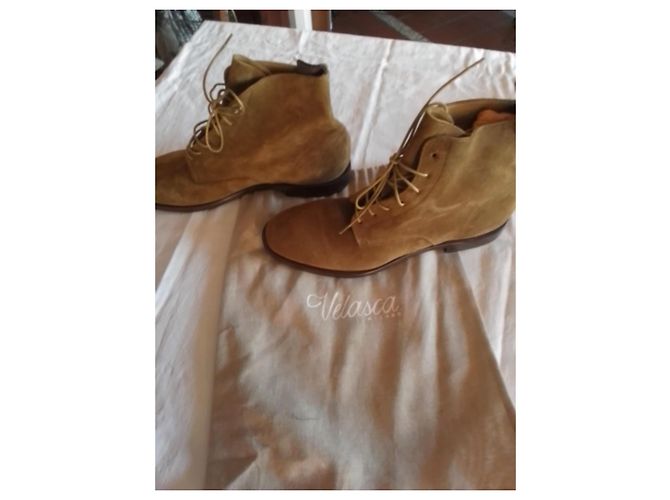 Autre Marque Velasca Wildleder Stiefeletten Sand Größe 43 - Ansicht 8