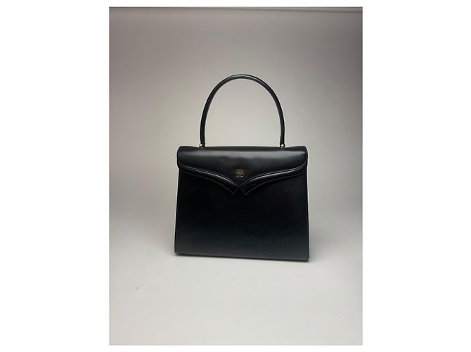 Vintage Givenchy 4G Ledertasche schwarz - Ansicht 7