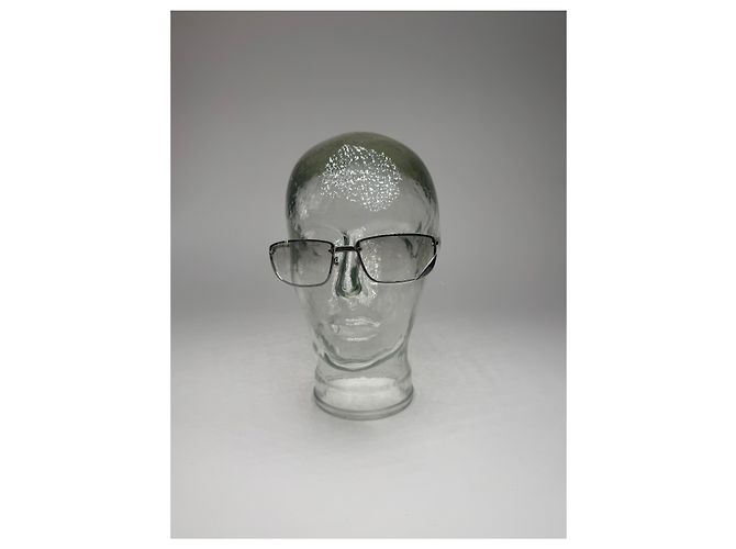 Vintage Gucci Stahl Sonnenbrille Silber - Ansicht 4