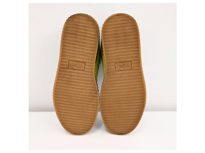 Fenty x Puma Wildlederschuhe Creeper Phatty in Blau Größe 39 Gelb - Ansicht 10
