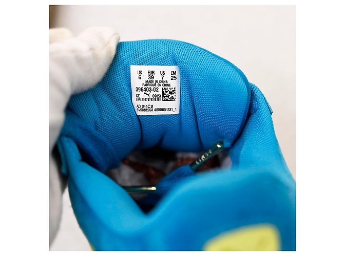 Fenty x Puma Wildlederschuhe Creeper Phatty in Blau Größe 39 Gelb - Ansicht 12