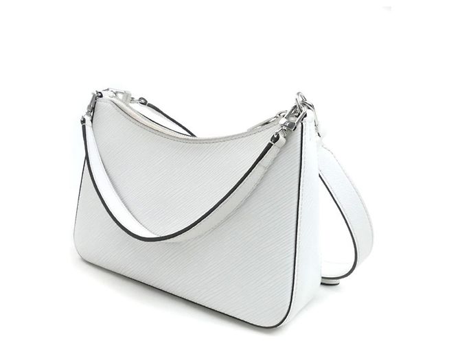 Bolso de Hombro 2 en 1 Louis Vuitton Marel Blanco - vista 2