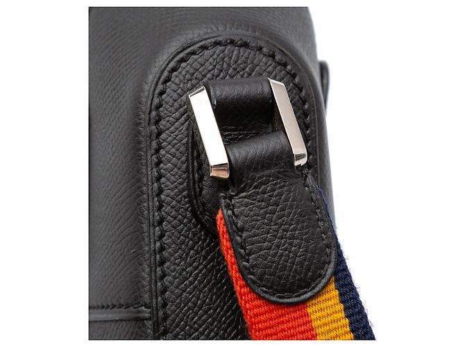 Hermès Octogone 23 in Epsom nero - vista 7