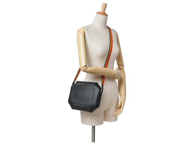 Hermès Octogone 23 in Epsom nero - vista 9