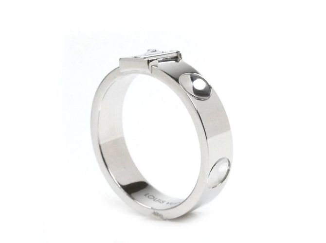 Anello Berg Empreinte in oro bianco 18K Louis Vuitton - vista 2