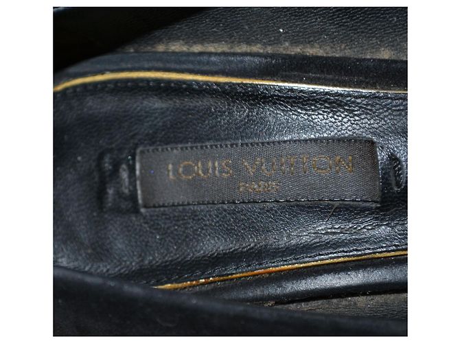 Décolleté Louis Vuitton Oh Really in pelle nera 35 IT Nero - vista 8