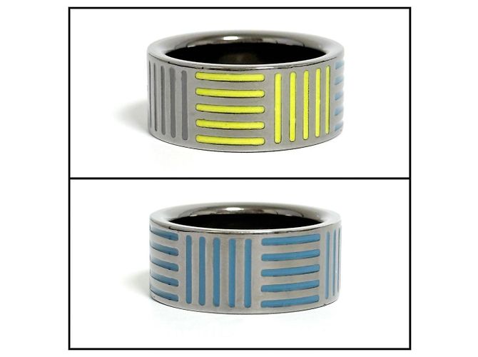 Anello da Uomo Louis Vuitton Berg Damier Colori - vista 4