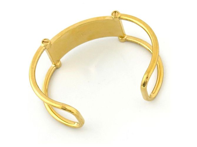 Céline Bracciale in metallo placcato per donna Celine - vista 6
