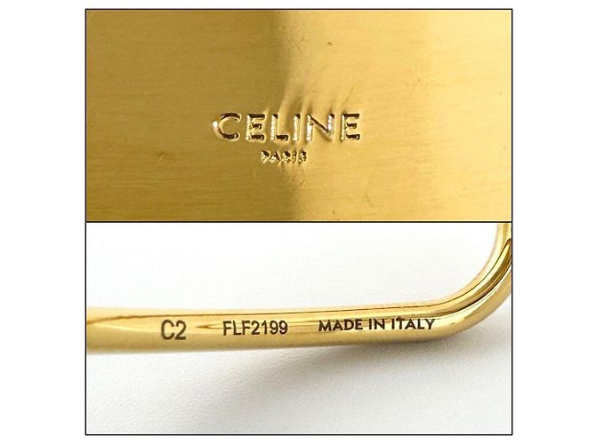 Céline Bracciale in metallo placcato per donna Celine - vista 8