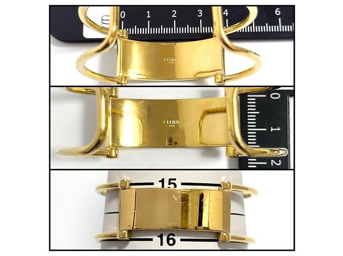 Céline Bracciale in metallo placcato per donna Celine - vista 9