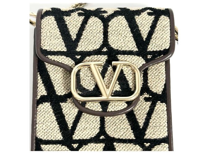 Borsa a spalla per smartphone Valentino Iconograph - vista 4