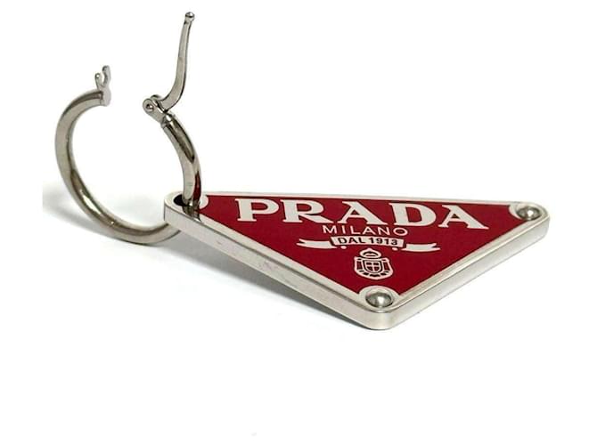 Orecchini a goccia Prada in argento 925 - vista 4