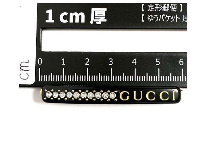 Fermaglio per capelli in cristallo con logo Gucci per donne - vista 8