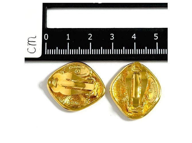 Orecchini vintage Chanel per donne Matelassé - vista 7