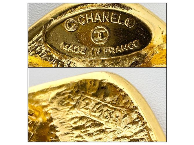 Orecchini vintage Chanel per donne Matelassé - vista 8