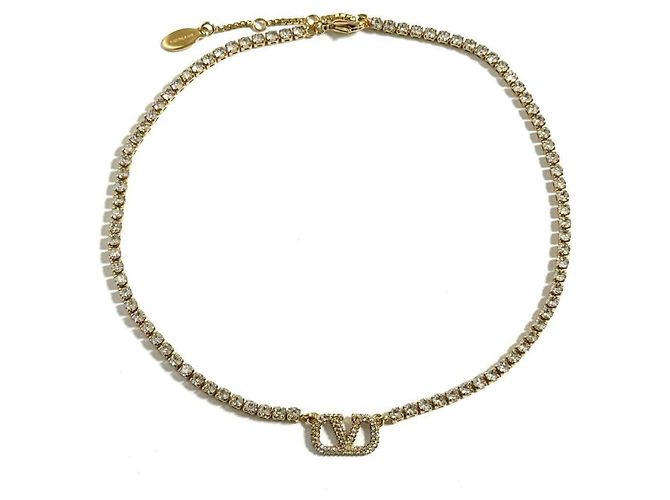 Collana pendente con logo V di Valentino - vista 2