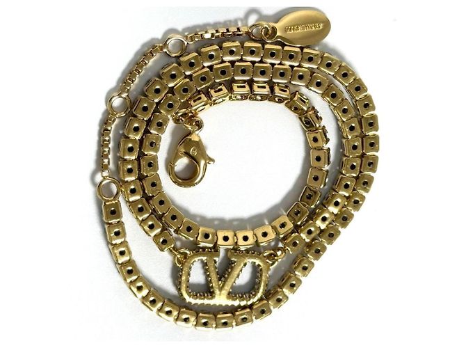 Collana pendente con logo V di Valentino - vista 6
