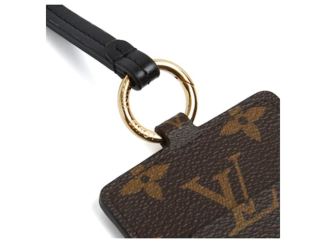 Collana Porta Carte Louis Vuitton Monogram Pristine Marrone - vista 4
