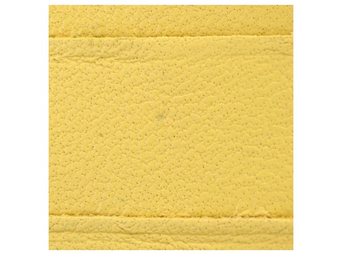 Timeless Cartera larga de matelás clásico atemporal Chanel Amarillo - vista 4