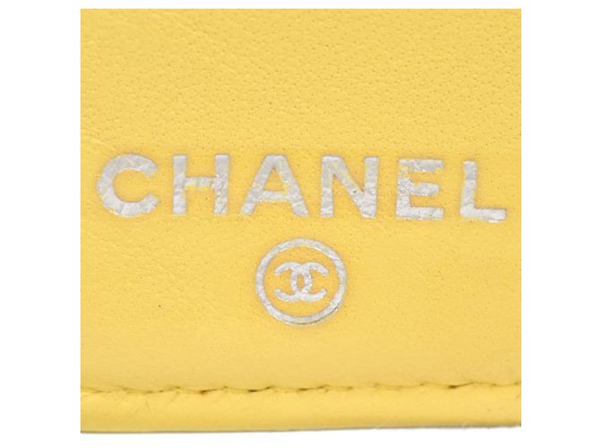 Timeless Cartera larga de matelás clásico atemporal Chanel Amarillo - vista 8