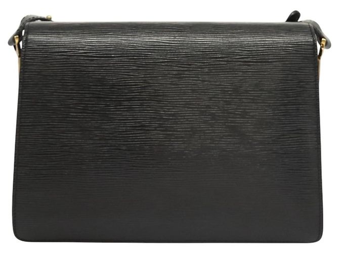 LOUIS VUITTON Epi Bicolor Free Run Schultertasche Schwarz Blau M52415 LV Auth ep8692 - Ansicht 2