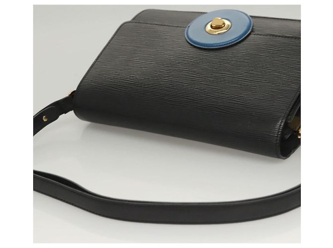 LOUIS VUITTON Epi Bicolor Free Run Schultertasche Schwarz Blau M52415 LV Auth ep8692 - Ansicht 6