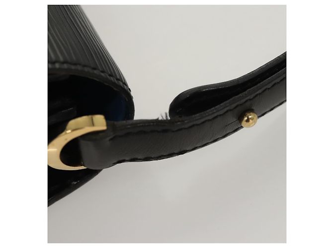 LOUIS VUITTON Epi Bicolor Free Run Schultertasche Schwarz Blau M52415 LV Auth ep8692 - Ansicht 8