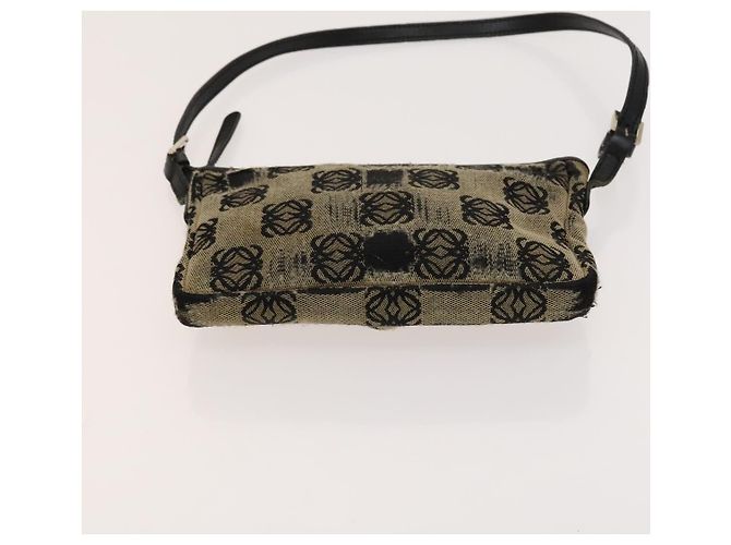 LOEWE Borsa Anagramma Canvas 2Set Blu Navy Auth bs24508 - vista 15