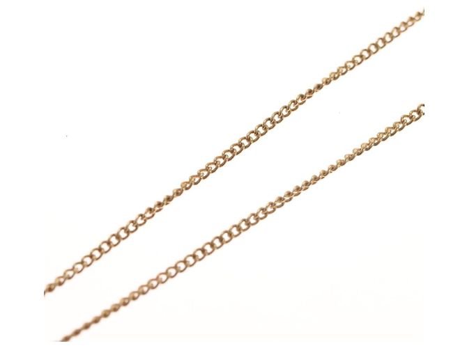 Collana Christian Dior metallo oro Auth am8123 D'oro - vista 13