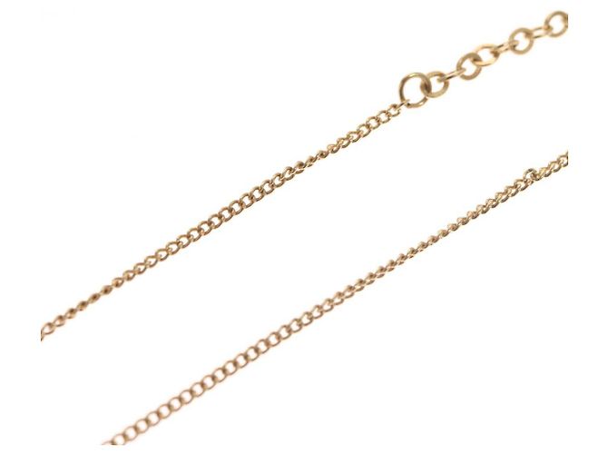 Collana Christian Dior metallo oro Auth am8123 D'oro - vista 15