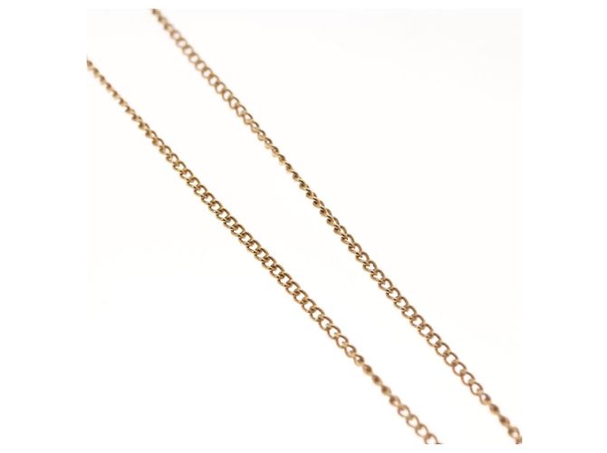 Collana Christian Dior metallo oro Auth am8123 D'oro - vista 6