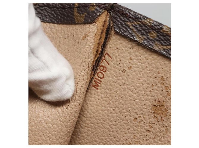 LOUIS VUITTON Borsa a Mano Sac Plat Monogram M51140 LV Auth am8175 Monogramma - vista 12