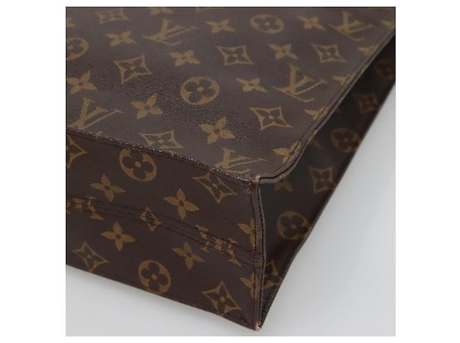 LOUIS VUITTON Borsa a Mano Sac Plat Monogram M51140 LV Auth am8175 Monogramma - vista 15