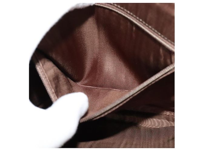 Autre Marque Burberrys Nova Check Schultertasche aus Canvas Beige Gold Auth bs24776 Golden - Ansicht 20