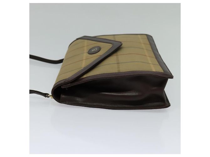Autre Marque Burberrys Nova Check Schultertasche aus Canvas Beige Gold Auth bs24776 Golden - Ansicht 3