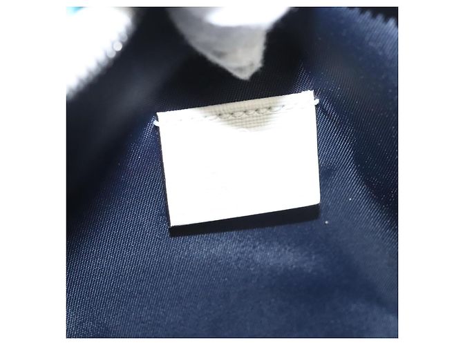 GUCCI Marsupio per bambini in nylon bianco e argento 502095 Auth ac3786 - vista 19